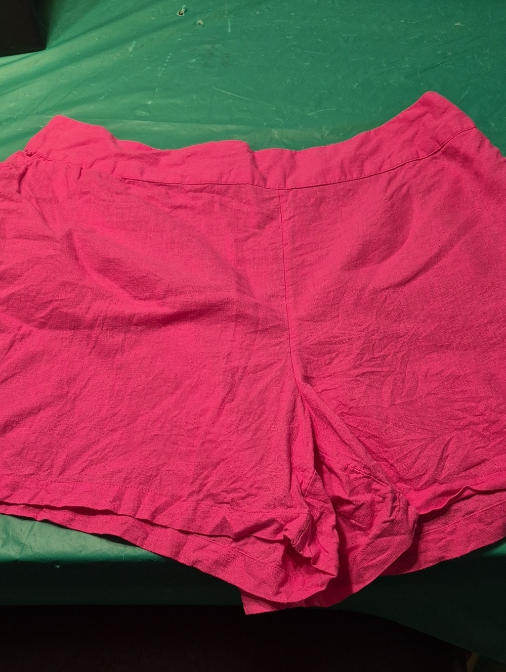 crown & ivy Hot Pink High-Waist Women's Shorts